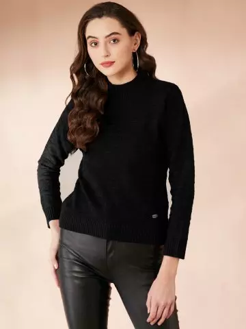 High Neck Pullover –
